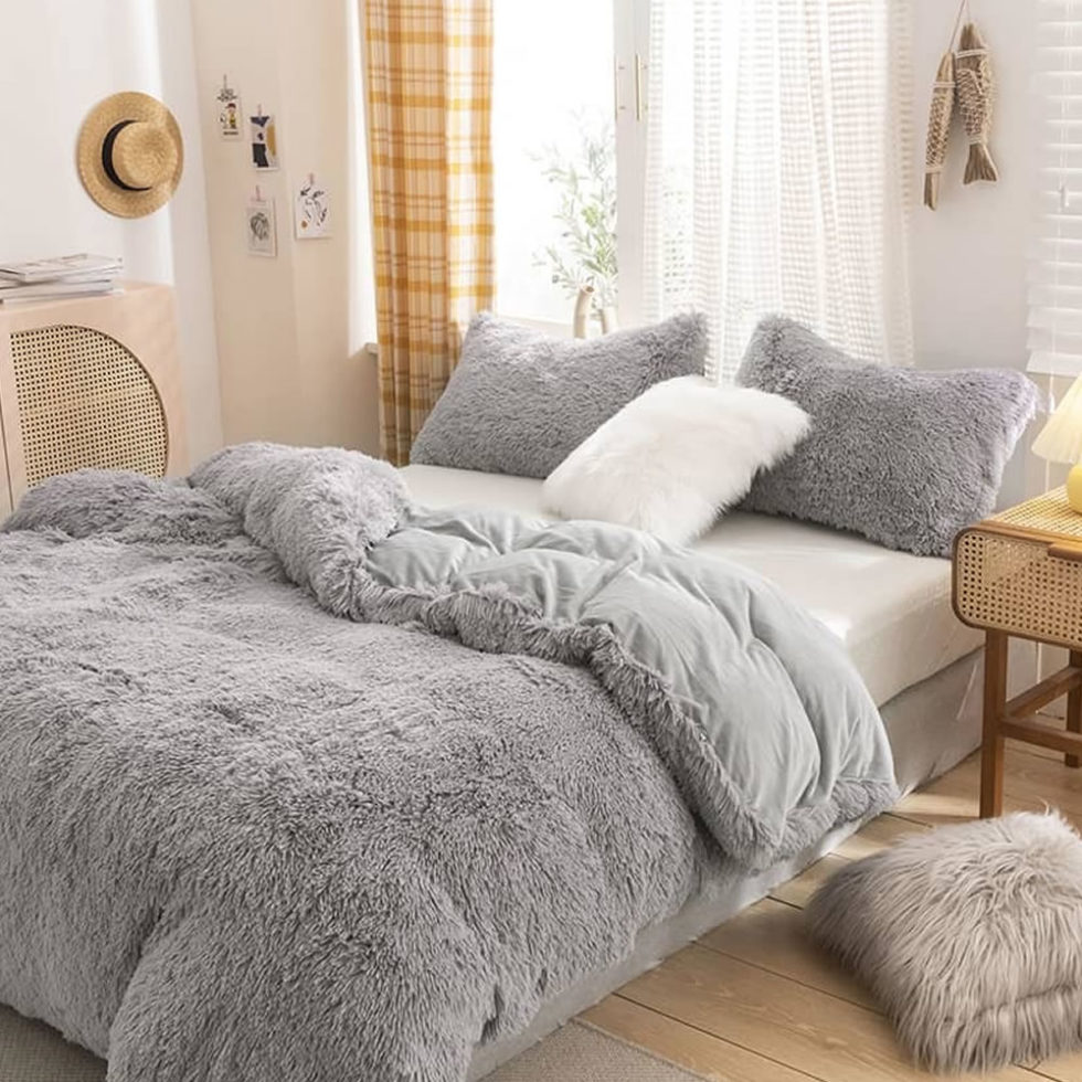 Faux Fur Comforter Buy Online And Save Free Delivery