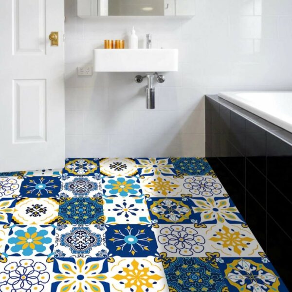 buy self adhesive bathroom floor tile stickers new zealand