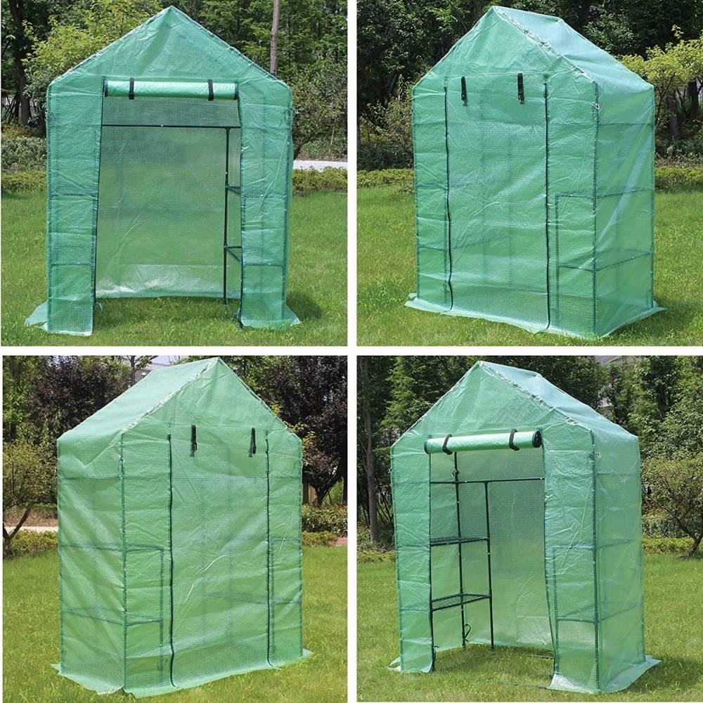 buy outdoor plastic with frame greenhouse