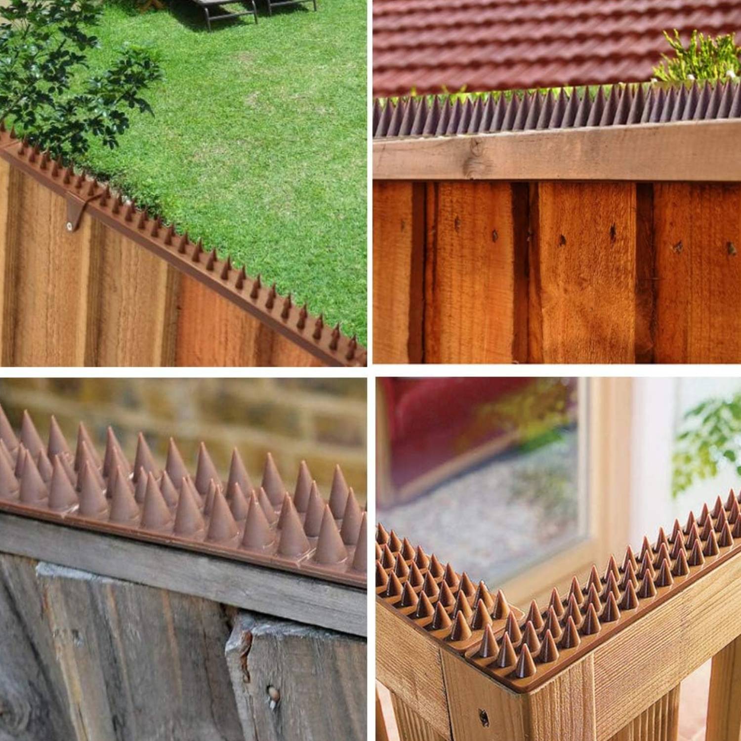 cat fence spikes deterrents